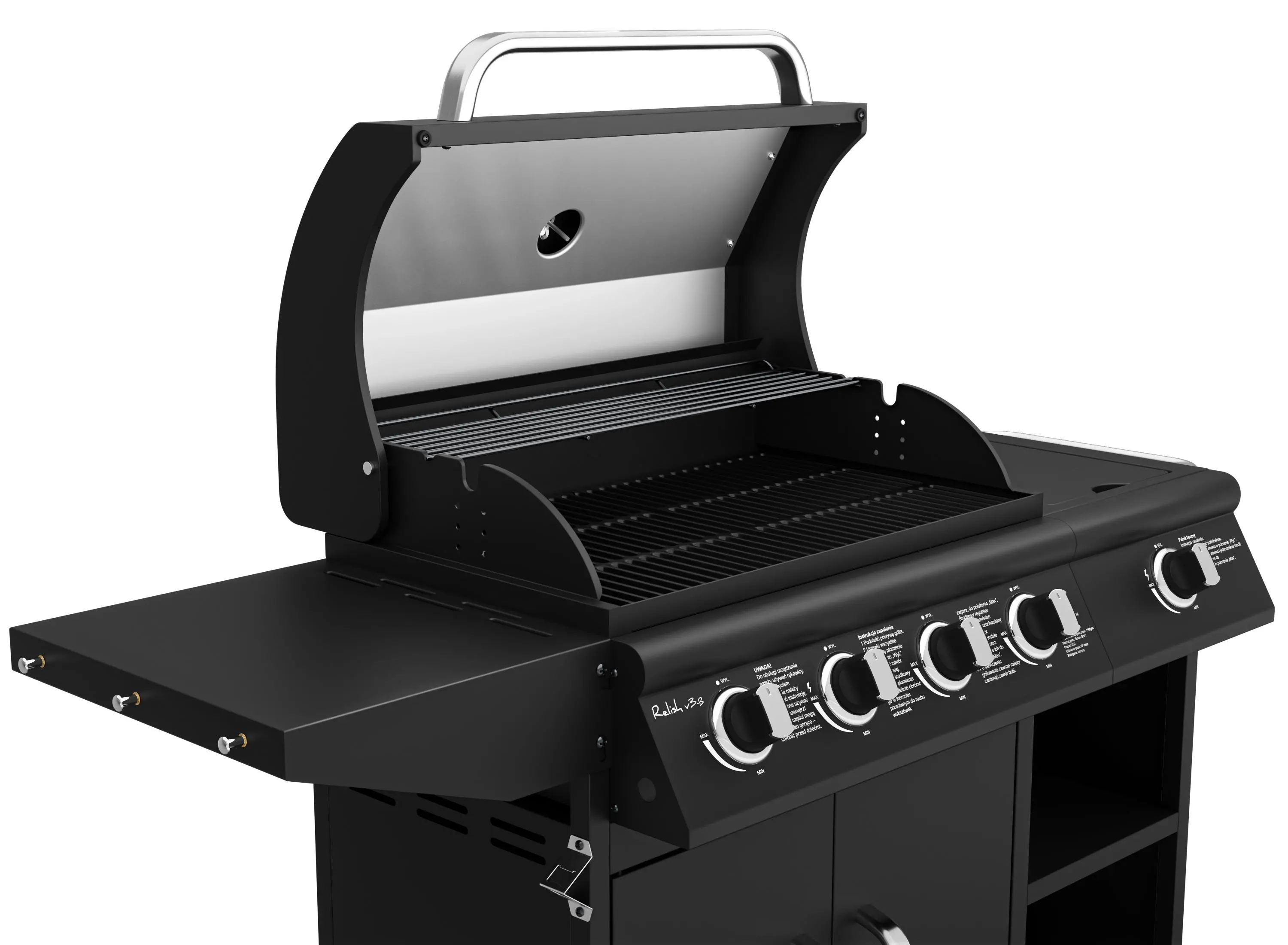 Grill gazowy Koler Relish v3 Czarny