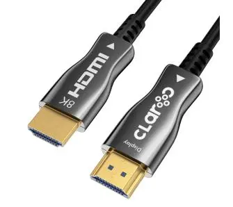 Kabel optyczny HDMI Claroc FEN-HDMI-21-30M 30m Czarny