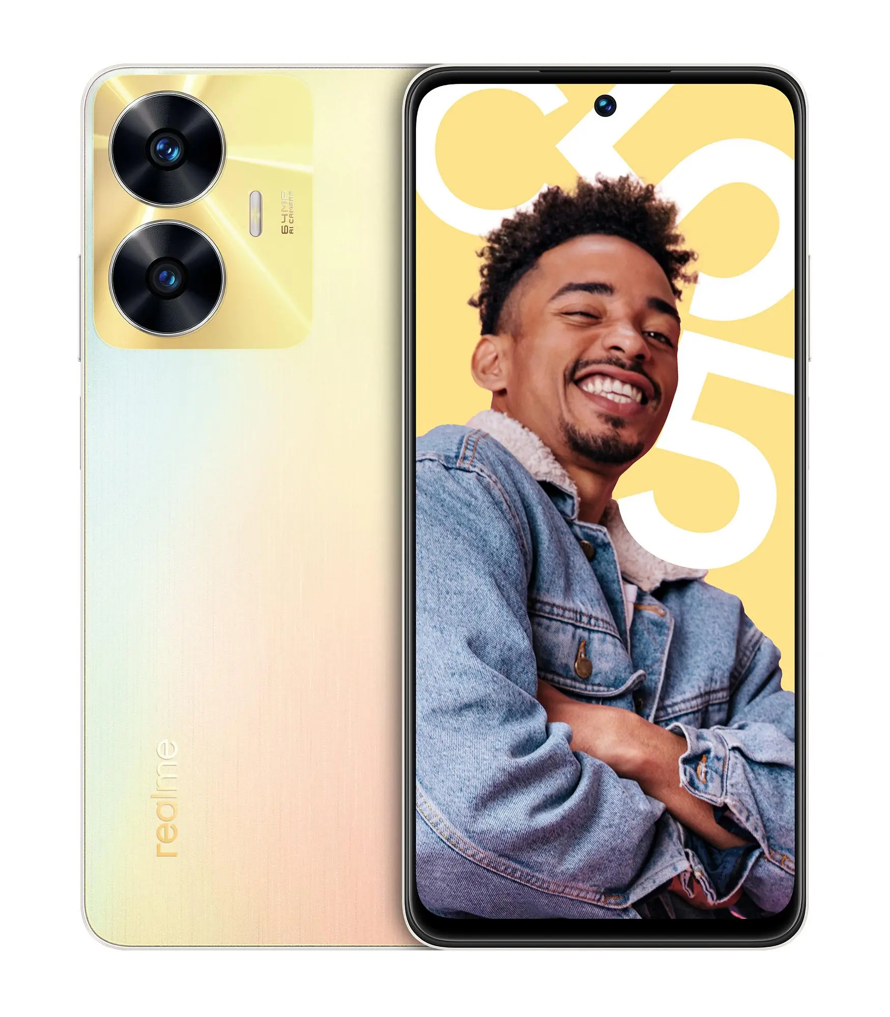 Smartfon realme C55 8/256GB 6,72" 90Hz 64Mpix Złoty