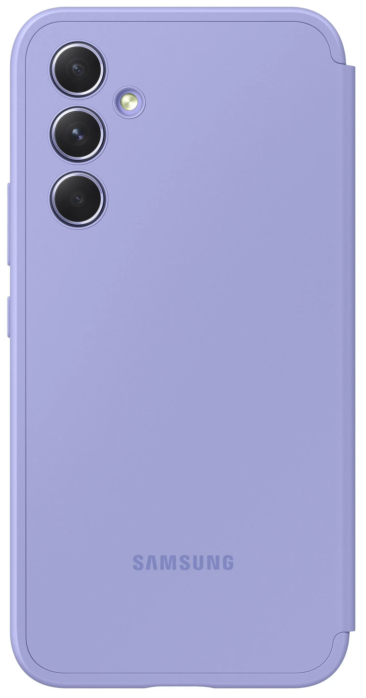 Etui Samsung Smart S View Wallet Cover do Galaxy A54 Jagodowy