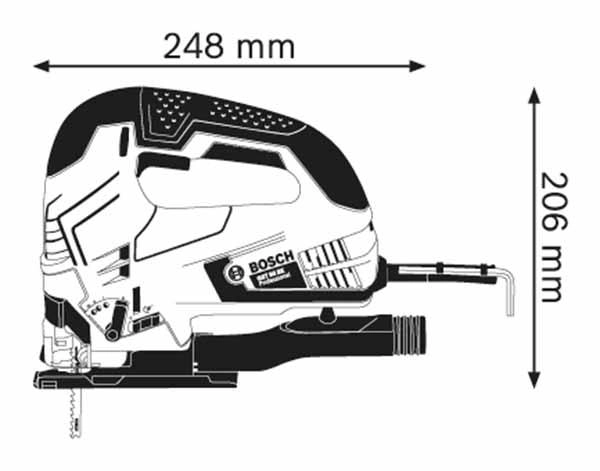 Wyrzynarka Bosch Professional GST 90 BE 060158F000