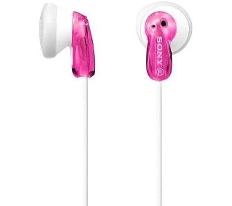 Słuchawki przewodowe Sony MDR-E9LP Douszne Różowy