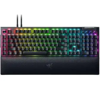 Klawiatura mechaniczna Razer BlackWidow V4 Pro US Green Switch Czarny