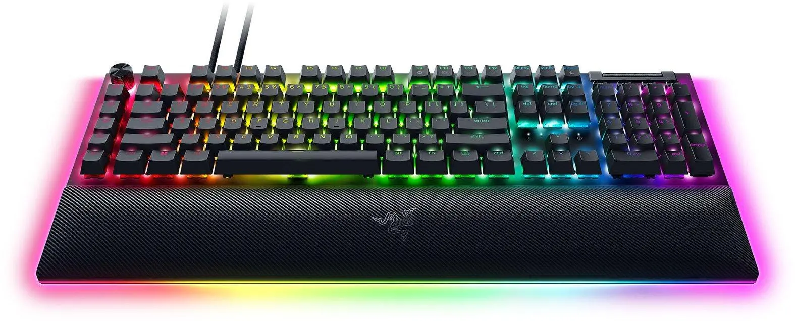 Klawiatura mechaniczna Razer BlackWidow V4 Pro US Yellow Switch Czarny