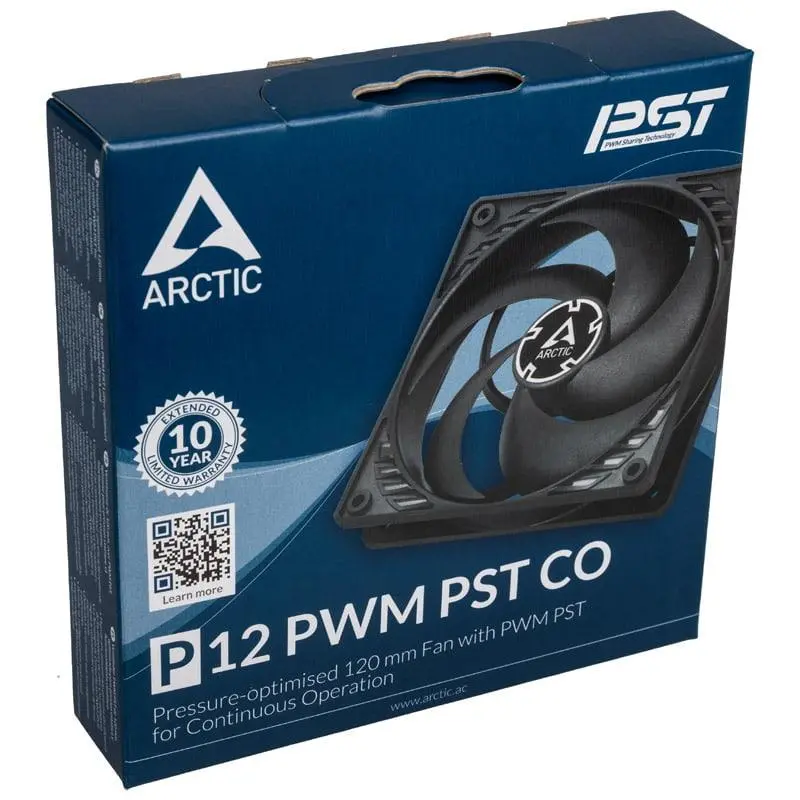Wentylator Arctic P12 PWM PST CO 120mm Czarny