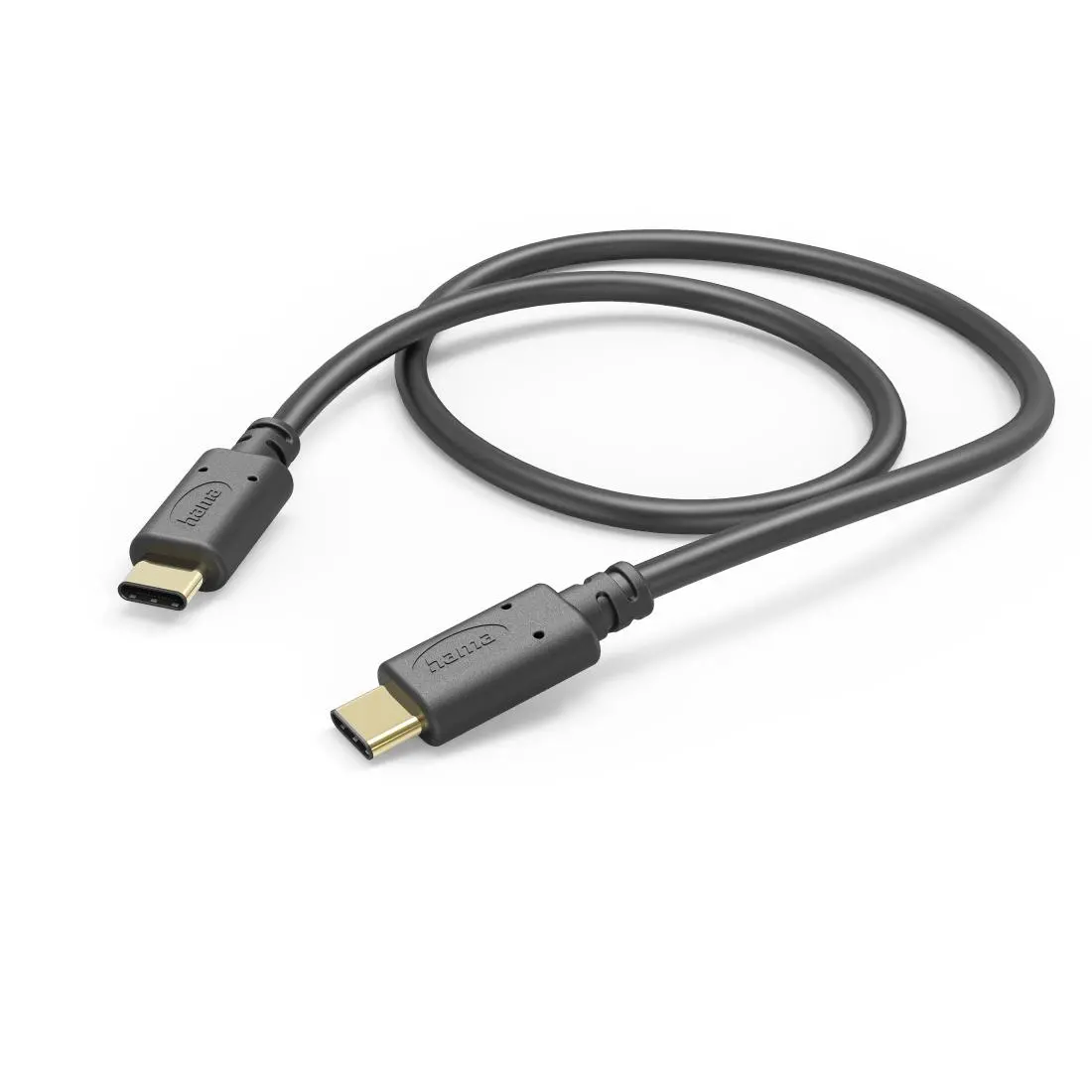 Kabel Hama USB-C do USB-C 1,5 m Czarny