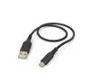 Kabel Hama Flexible USB-A do micro USB 1,5 m Czarny