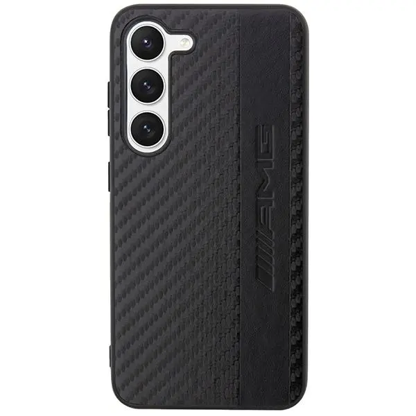 Etui Mercedes-Benz Carbon Stripe&Embossed AMHCS23SBLSCA do Samsung Galaxy S23