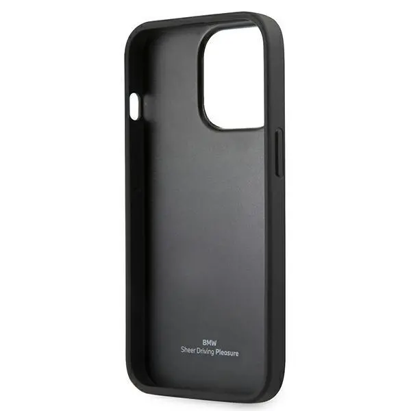 Etui BMW Leather Curve Perforate BMHCP13XRSPPR do iPhone 13 Pro Max