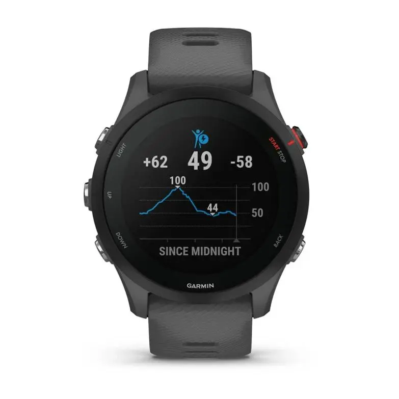 Smartwatch Garmin Forerunner 255 45mm GPS Grafitowy