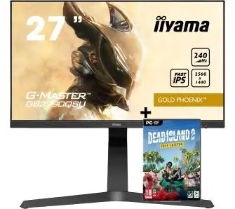 Monitor iiyama G-Master Gold Phoenix GB2790QSU-B1 27" 2K IPS 240Hz 1ms Gamingowy Dead Island 2 Gra na PC