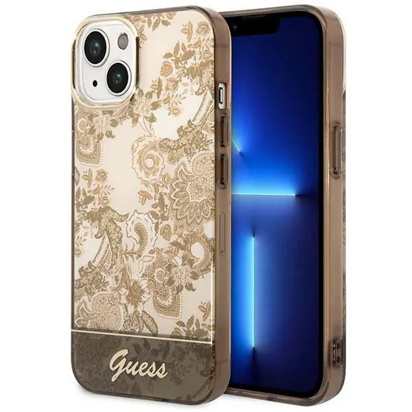 Etui Guess Porcelain Collection GUHCP14MHGPLHC do iPhone 14 Plus