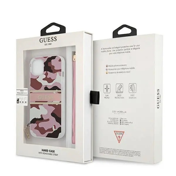 Etui Guess Camo Strap Collection GUHCP13MKCABPI do iPhone 13