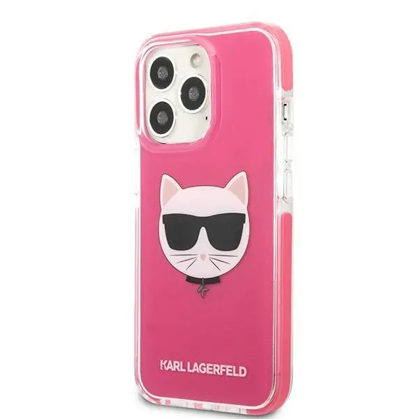Etui Karl Lagerfeld Choupette Head KLHCP13XTPECPI do iPhone 13 Pro Max