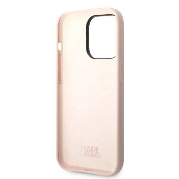 Etui Karl Lagerfeld Silicone Choupette KLHCP14LSNCHBCP do iPhone 14 Pro