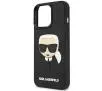 Etui Karl Lagerfeld 3D Rubber Karl`s Head KLHCP14LKH3DBK do iPhone 14 Pro