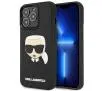 Etui Karl Lagerfeld 3D Rubber Karl`s Head KLHCP14LKH3DBK do iPhone 14 Pro