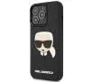 Etui Karl Lagerfeld 3D Rubber Karl`s Head KLHCP14LKH3DBK do iPhone 14 Pro