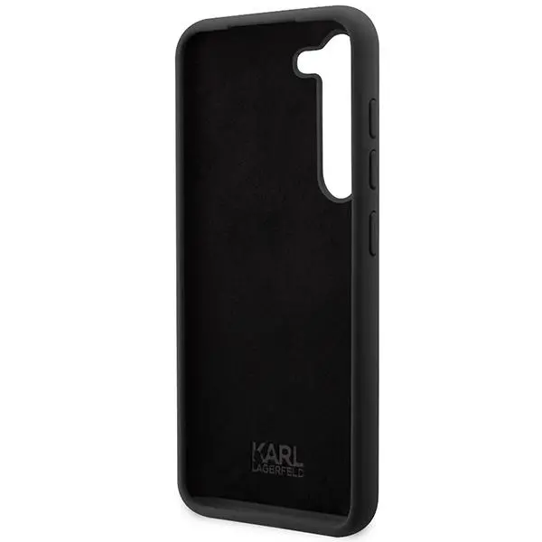 Etui Karl Lagerfeld Silicone Ikonik KLHCS23SSNIKBCK do Samsung Galaxy S23