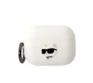 Karl Lagerfeld Silicone Choupette Head 3D do AirPods Pro 2 Biały