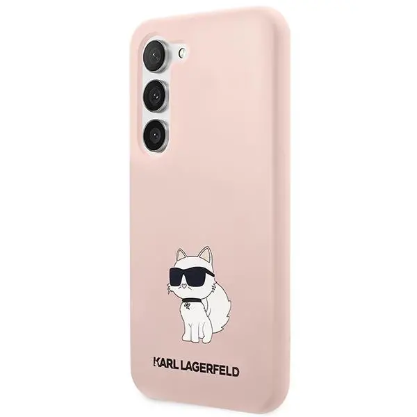 Etui Karl Lagerfeld Silicone Choupette KLHCS23MSNCHBCP do Samsung Galaxy S23+
