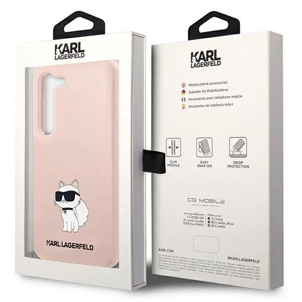 Etui Karl Lagerfeld Silicone Choupette KLHCS23MSNCHBCP do Samsung Galaxy S23+