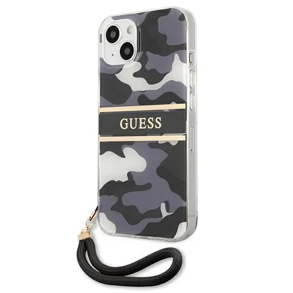 Etui Guess Camo Strap Collection GUHCP13SKCABBK do iPhone 13 mini