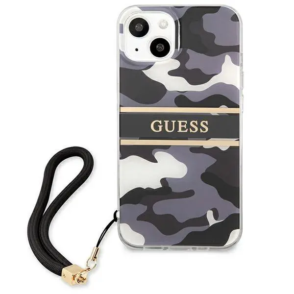 Etui Guess Camo Strap Collection GUHCP13SKCABBK do iPhone 13 mini