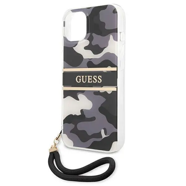 Etui Guess Camo Strap Collection GUHCP13SKCABBK do iPhone 13 mini