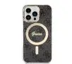 Zestaw Guess GUBPP13XH4EACSK ładowarka indukcyjna + etui 4G Print MagSafe do iPhone 13 Pro Max
