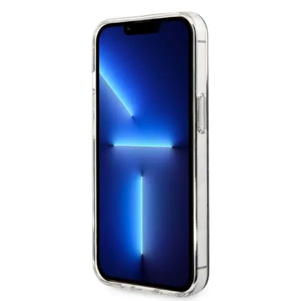 Zestaw Guess GUBPP13XH4EACSK ładowarka indukcyjna + etui 4G Print MagSafe do iPhone 13 Pro Max