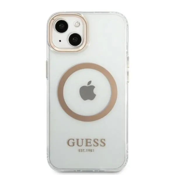 Etui Guess Metal Outline Magsafe GUHMP13MHTRMD do iPhone 13