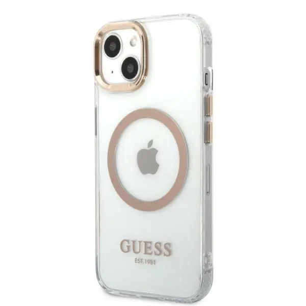 Etui Guess Metal Outline Magsafe GUHMP13MHTRMD do iPhone 13