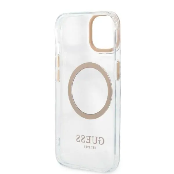 Etui Guess Metal Outline Magsafe GUHMP13MHTRMD do iPhone 13