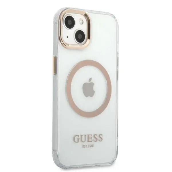 Etui Guess Metal Outline Magsafe GUHMP13MHTRMD do iPhone 13