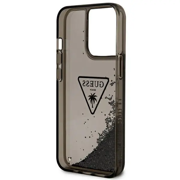 Etui Guess Liquid Glitter Palm Collection GUHCP14XLFCTPK do iPhone 14 Pro Max