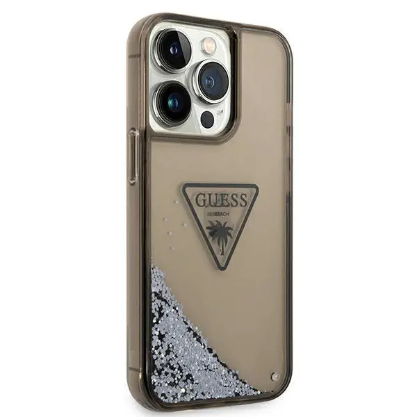 Etui Guess Liquid Glitter Palm Collection GUHCP14XLFCTPK do iPhone 14 Pro Max