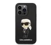 Etui Karl Lagerfeld Silicone Ikonik KLHCP14XSNIKBCK do iPhone 14 Pro Max