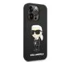 Etui Karl Lagerfeld Silicone Ikonik KLHCP14XSNIKBCK do iPhone 14 Pro Max