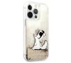 Etui Karl Lagerfeld Liquid Glitter Choupette Fun KLHCP13XGCFD do iPhone 13 Pro Max