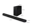 Soundbar Samsung HW-Q800C 5.1.2 Wi-Fi Bluetooth AirPlay Dolby Atmos DTS X