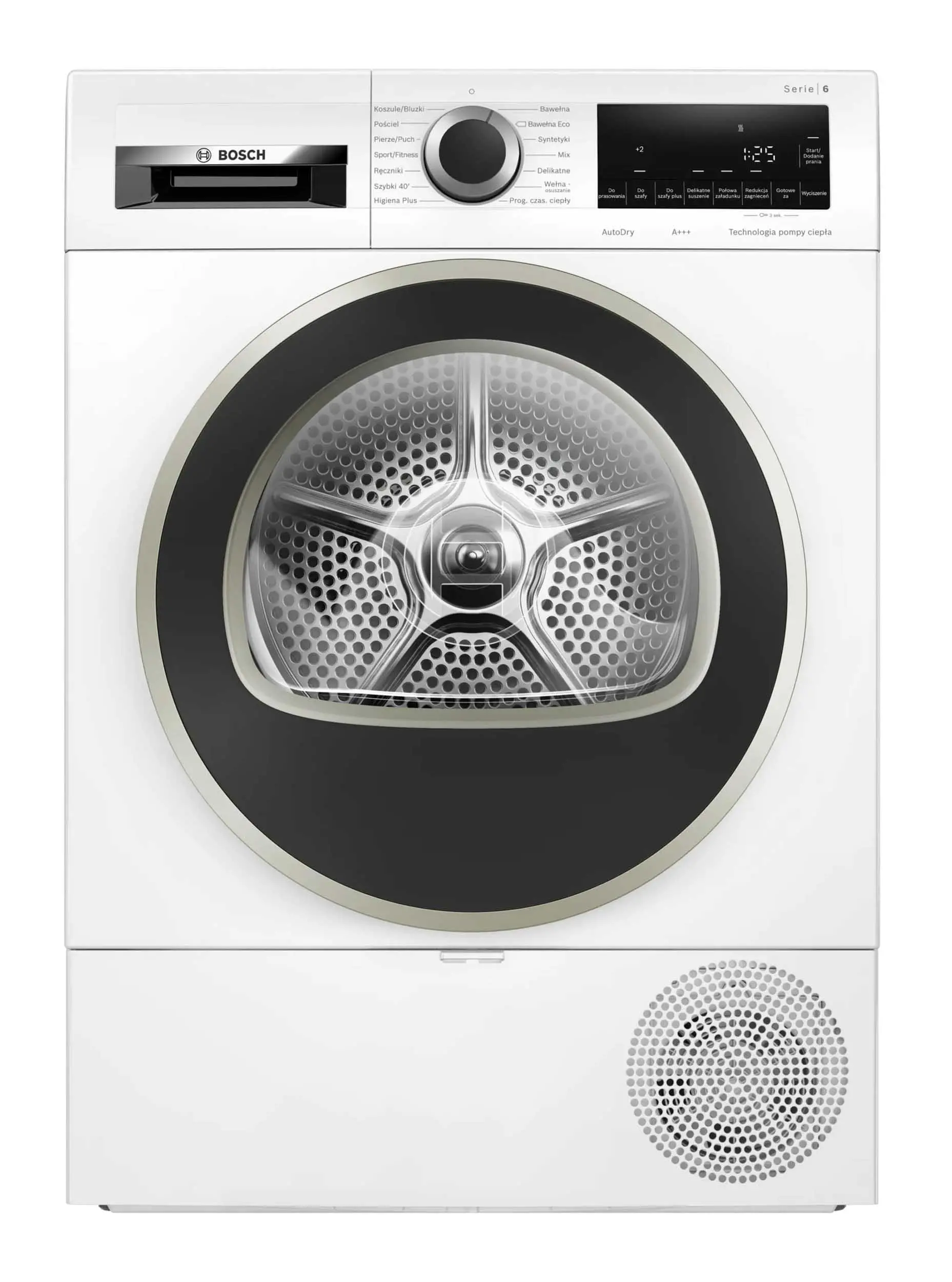 Suszarka Bosch Serie 6 WQG233DEPL 61,3cm 8kg