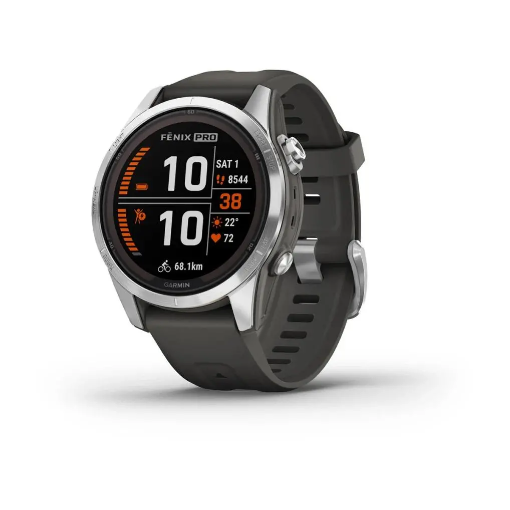 Garmin fenix 7S Pro Solar 42mm GPS Grafitowy