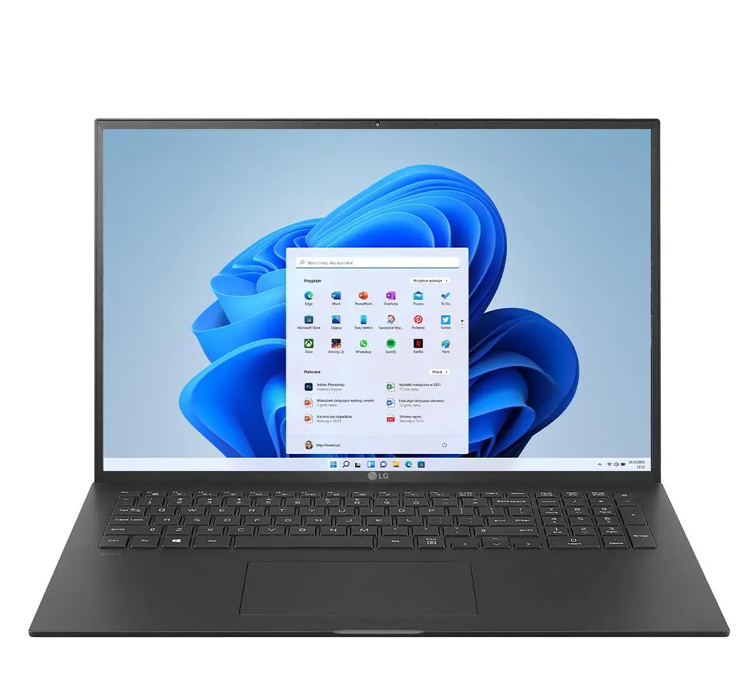 Laptop LG Gram 17'' 2023 17Z90R-G.AA75Y i7-1360P 16GB RAM 512GB Dysk SSD Win11 Czarny