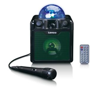 Głosnik Bluetooth typu "party" Lenco BTC-055BK 8W Czarny