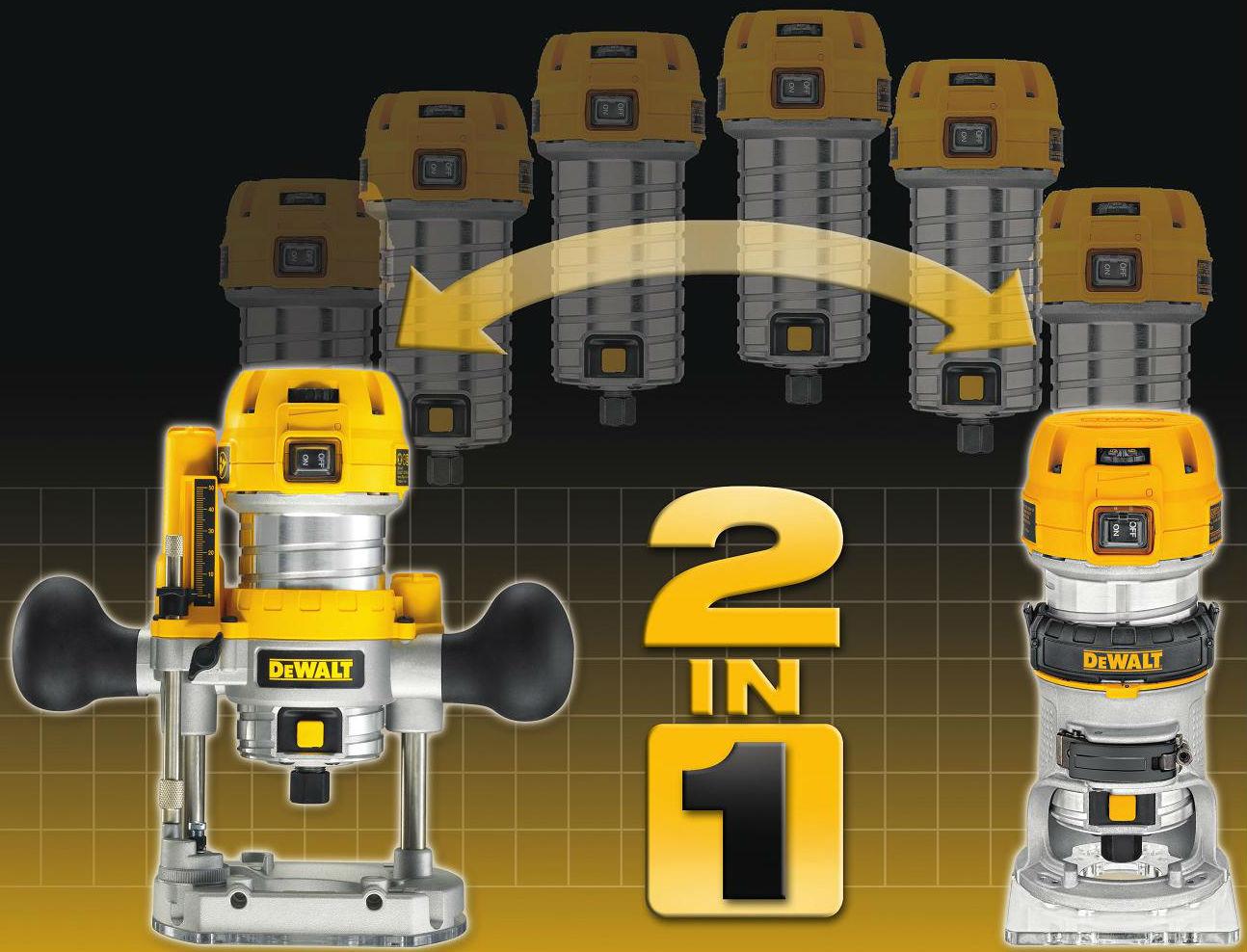 Frezarka górnowrzecionowa DeWalt D26204K-QS