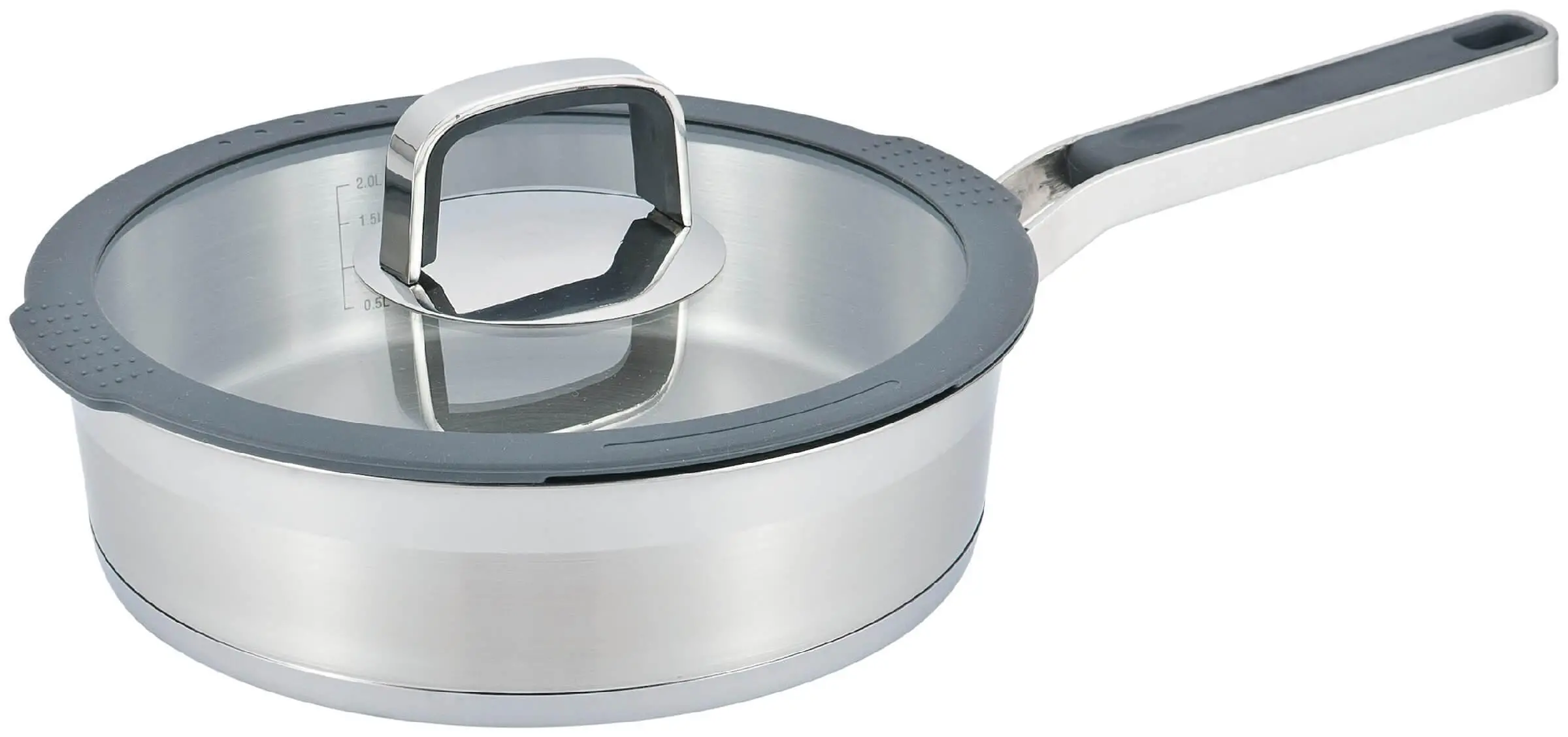 Patelnia Duka 1292285 Indukcja Stal nierdzewna 24cm