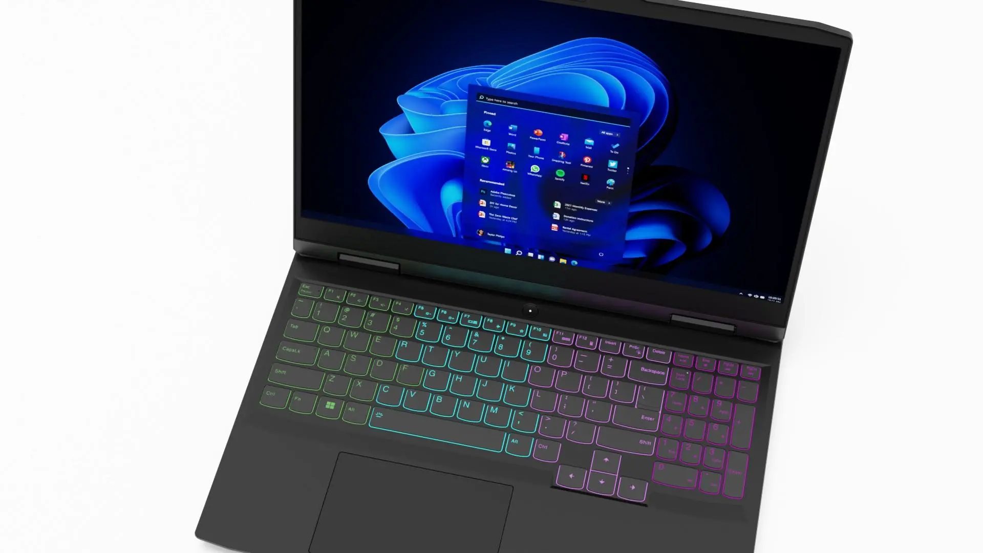 Laptop gamingowy Lenovo IdeaPad Gaming 3 15IAH7 15,6" 165Hz i5-12450H 16GB RAM 512GB Dysk SSD RTX3050Ti Win11 Szary