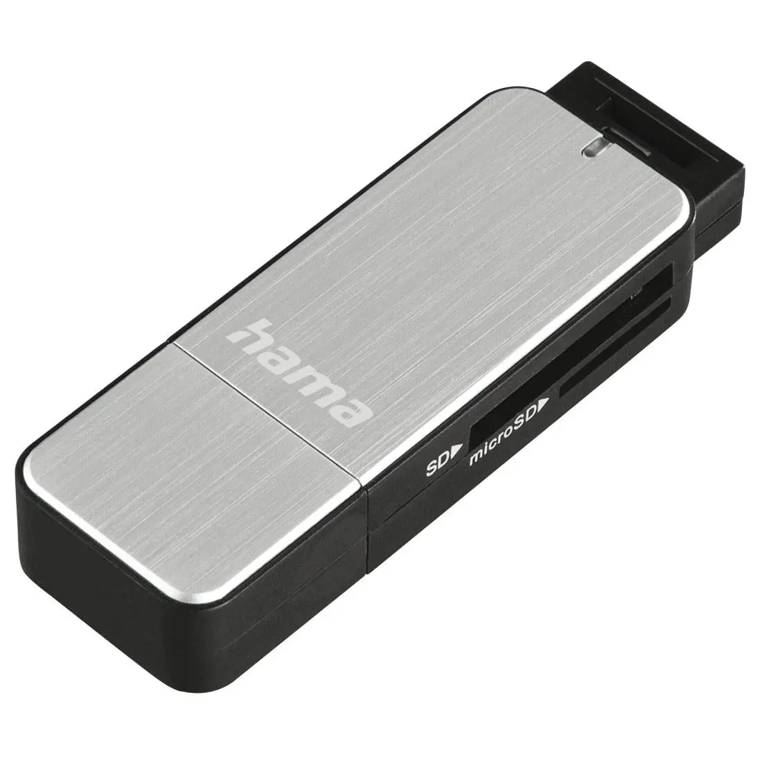 Czytnik kart Hama SD/microSD USB 3.0 Czarny