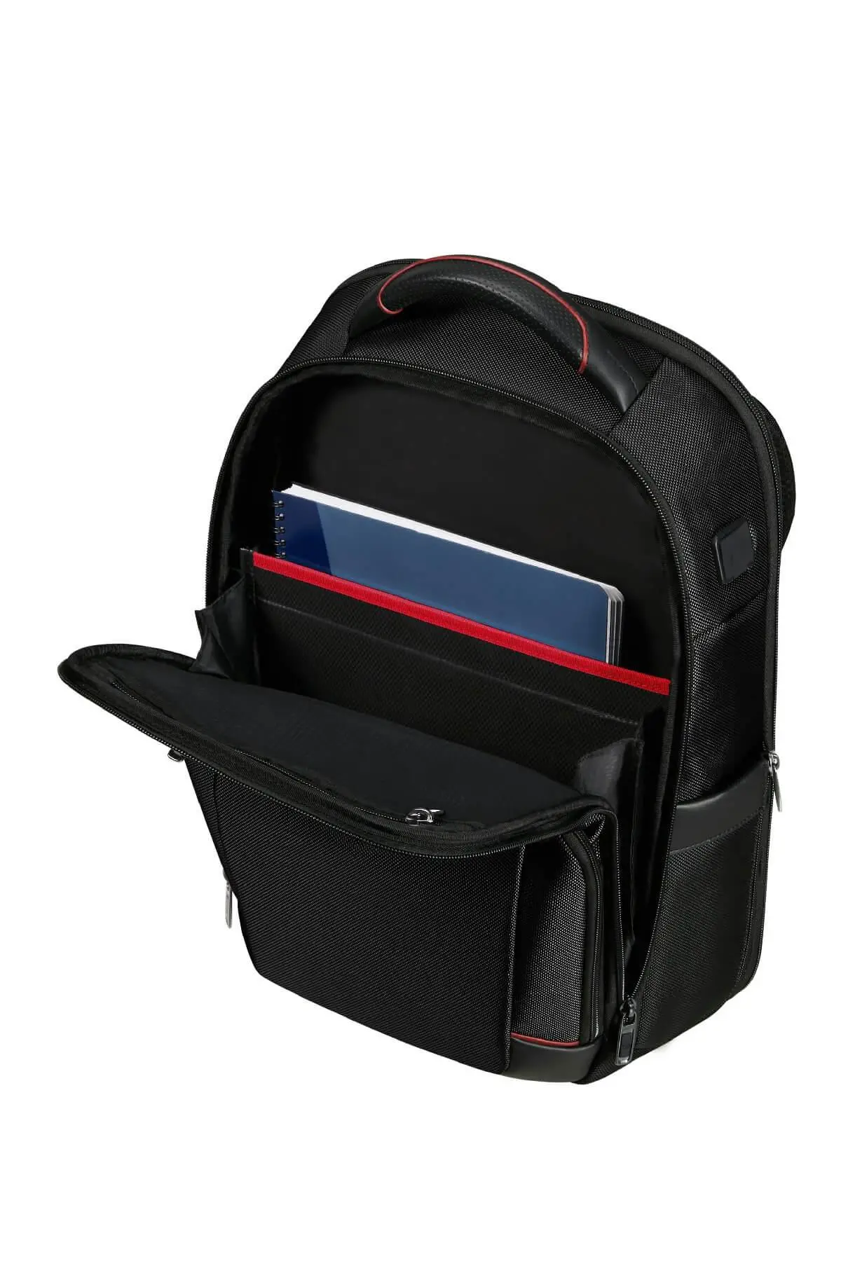 Plecak na laptopa Samsonite Pro-Dlx 6 15,6" Czarno-czerwony